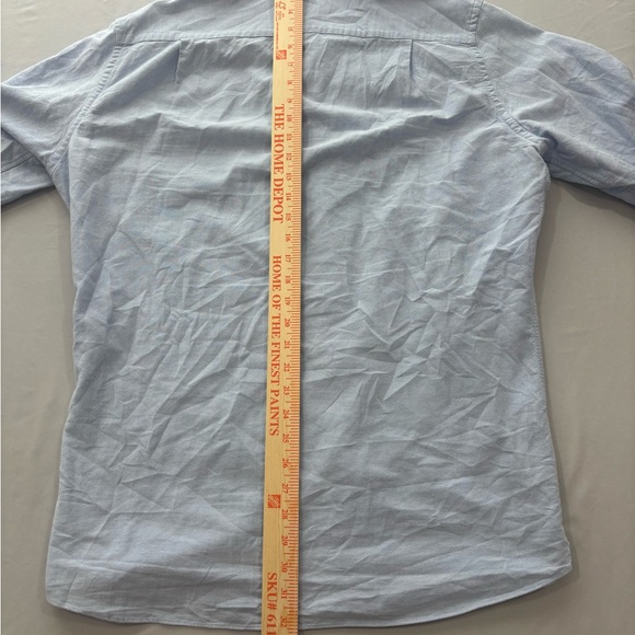 Classic Light Blue Men's Button Down Shirt - Picture 6 of 6